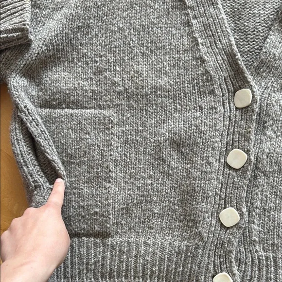 Babaa no. 51 Cardigan in Dark Mist - Picture 4 of 5